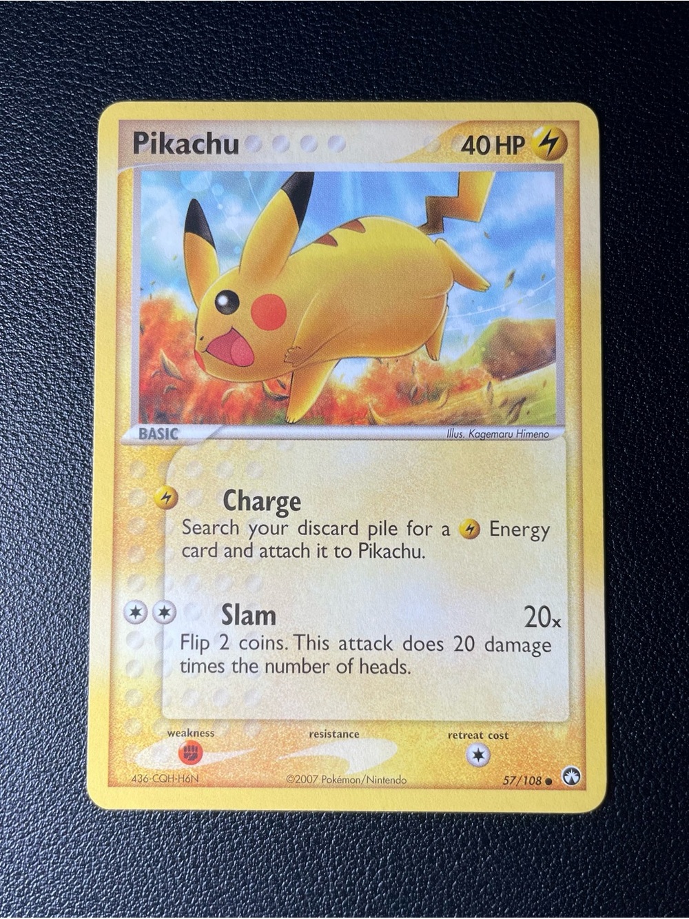 Pikachu #57/Pokemon Power Keepers